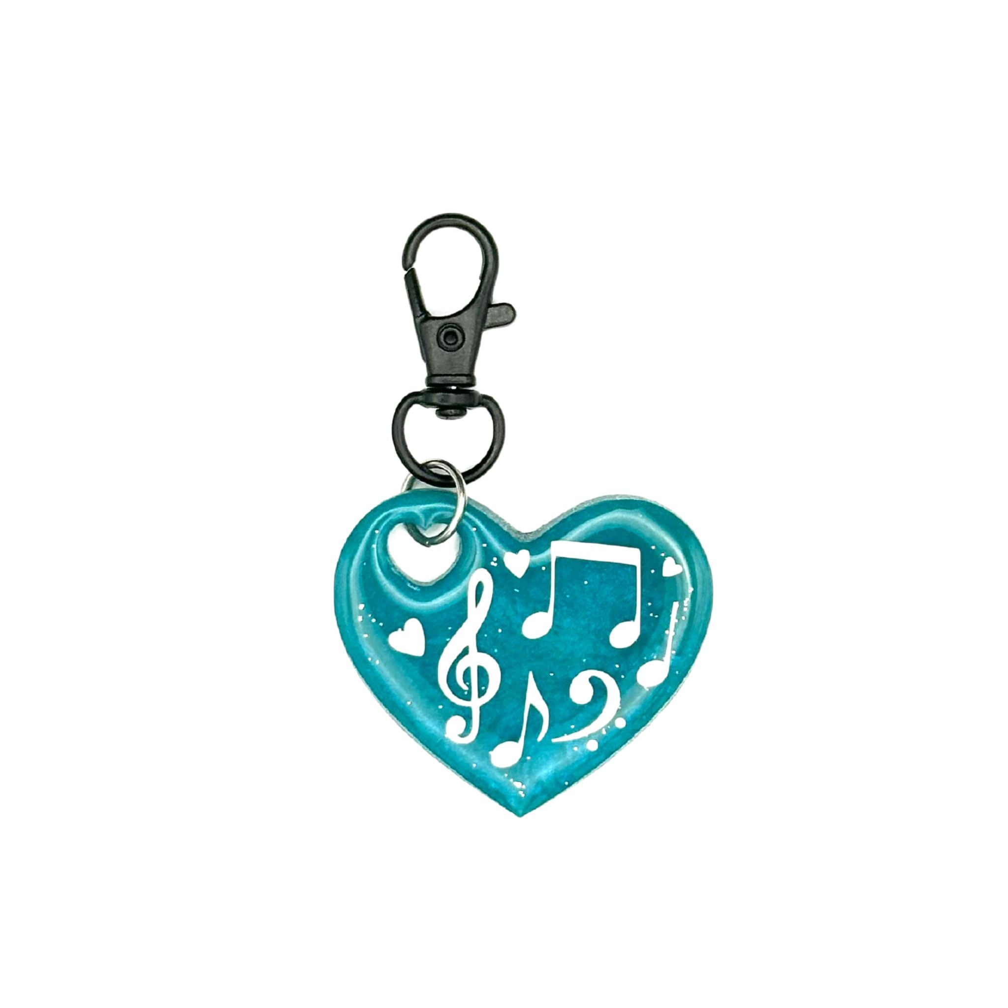 Pet ID Tag: Music Heart Smart QR Pet ID Tag for Dogs and Cats, linked to Free Pet Profile.