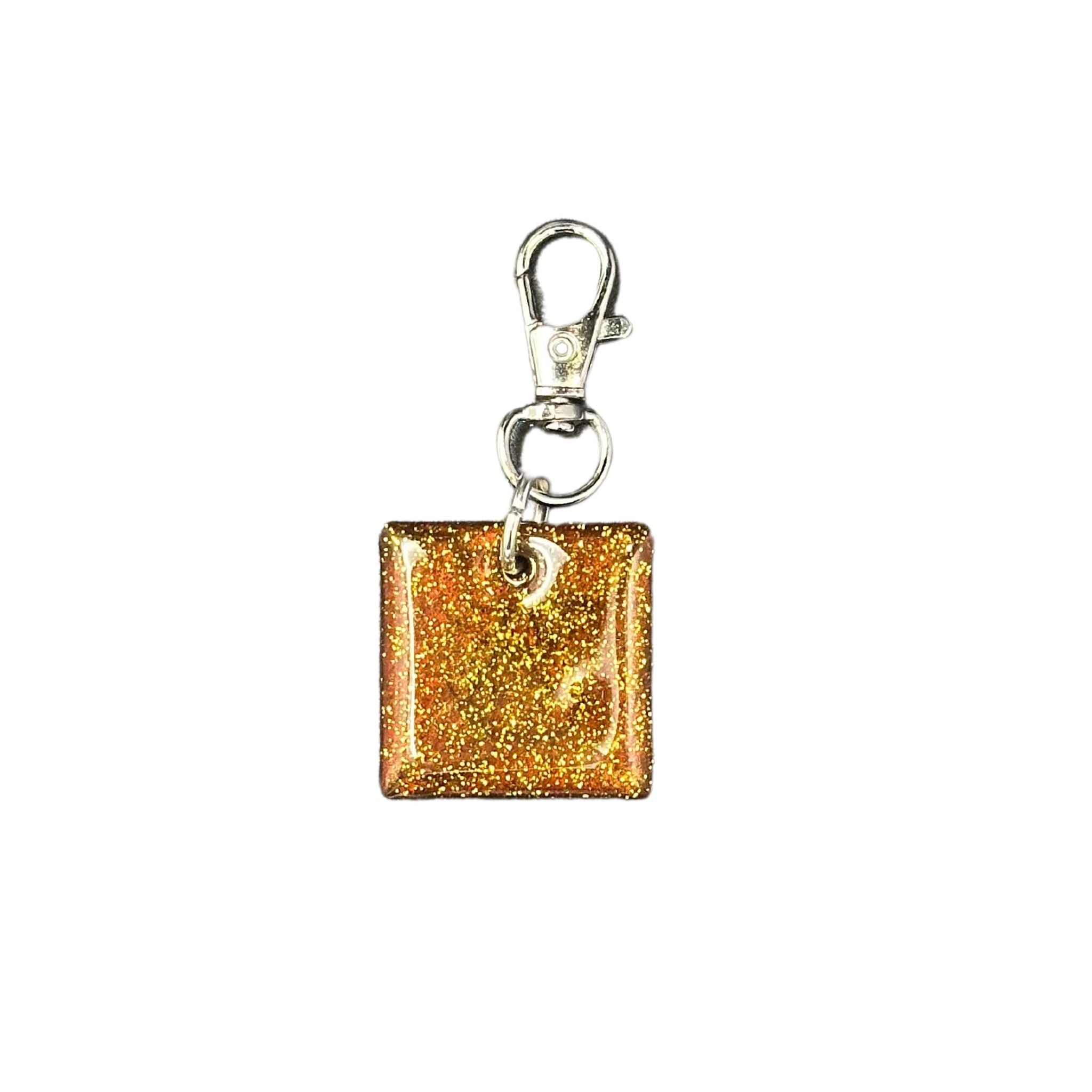 Pet ID Tag: Square rustic smart QR pet id tag for cats and dogs 
